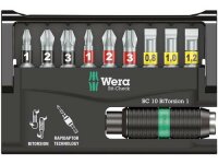 Wera Bit-Check 10 BiTorsion 1, 10-teilig