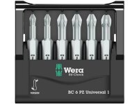 Wera Bit-Check 6 PZ Universal 1, 6-teilig