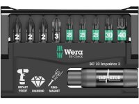 Wera Bit-Check 10 Impaktor 3, 10-teilig