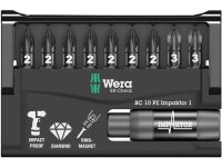 Wera Bit-Check 10 PZ Impaktor 1, 10-teilig