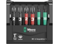 Wera Bit-Check 6 Impaktor 1, 6-teilig