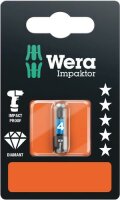 Wera 840/1 IMP DC SB Impaktor Bits, 4 x 25 mm