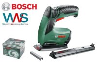 Bosch Akku Tacker PTK 3,6 LI Office Set Papier+Brosch&uuml;renhefter +3000 Klammern  