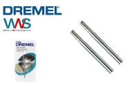 DREMEL 7122 2x Diamant best&uuml;ckter Fr&auml;ser flach 2,4mm NEU und OVP!!!