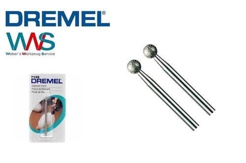DREMEL 7105 2x Diamant best&uuml;ckter Fr&auml;ser 4,3mm NEU und OVP!!!