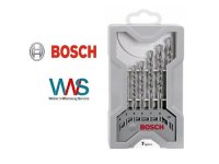 Bosch 7 tlg. Betonbohrer Set 4-10mm Silver Percussion in Kunststoffkassette