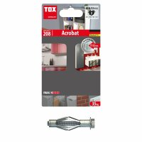 Tox 2x TOX Metall-Hohlraumd&uuml;bel Acrobat M8x55 mm