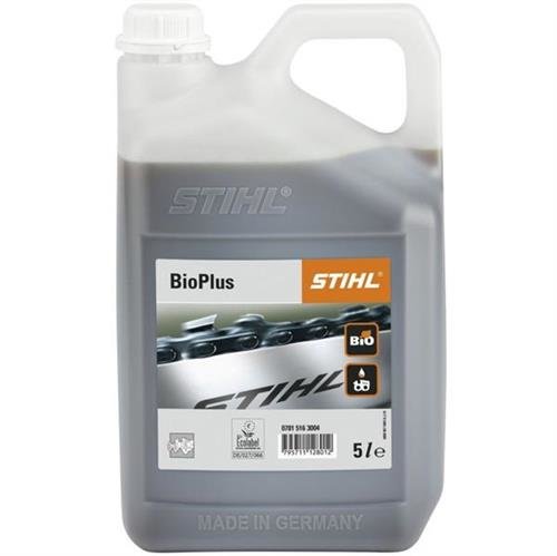 Stihl Bioplus 5 Liter S&auml;gekettenhaft&ouml;l Biohaft&ouml;l Ketten&ouml;l