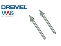 DREMEL 125 2x Hochgeschwindigkeits HSS Fr&auml;smesser...