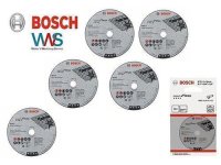 BOSCH 5x Trennscheiben 76mm f&uuml;r GWS 10,8 und 12 V-EC INOX