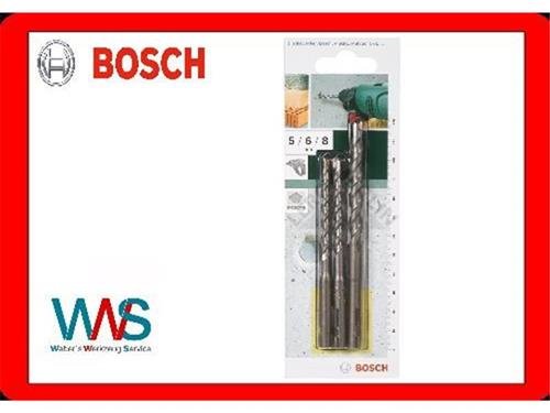 BOSCH 3 tlg. Mehrzweck Bohrer Set 5,5/6/7mm f&uuml;r Holz, Metall usw Uneo SDS-Quick Beton Bohrer SET
